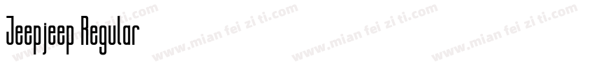 Jeepjeep Regular字体转换